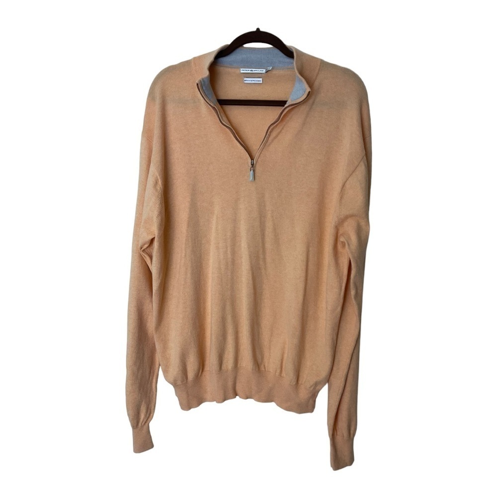 Peter Millar Crown Soft Cotton and Cashmere Sweater​​​​​​​​​